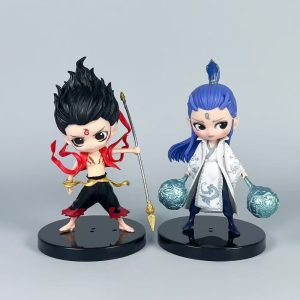Nezha 2 Demon Boy Havoc Sea Figure Cartoon Ao Bing Doll Gift Small Toy Cake Ornament Doll with the same paragraph